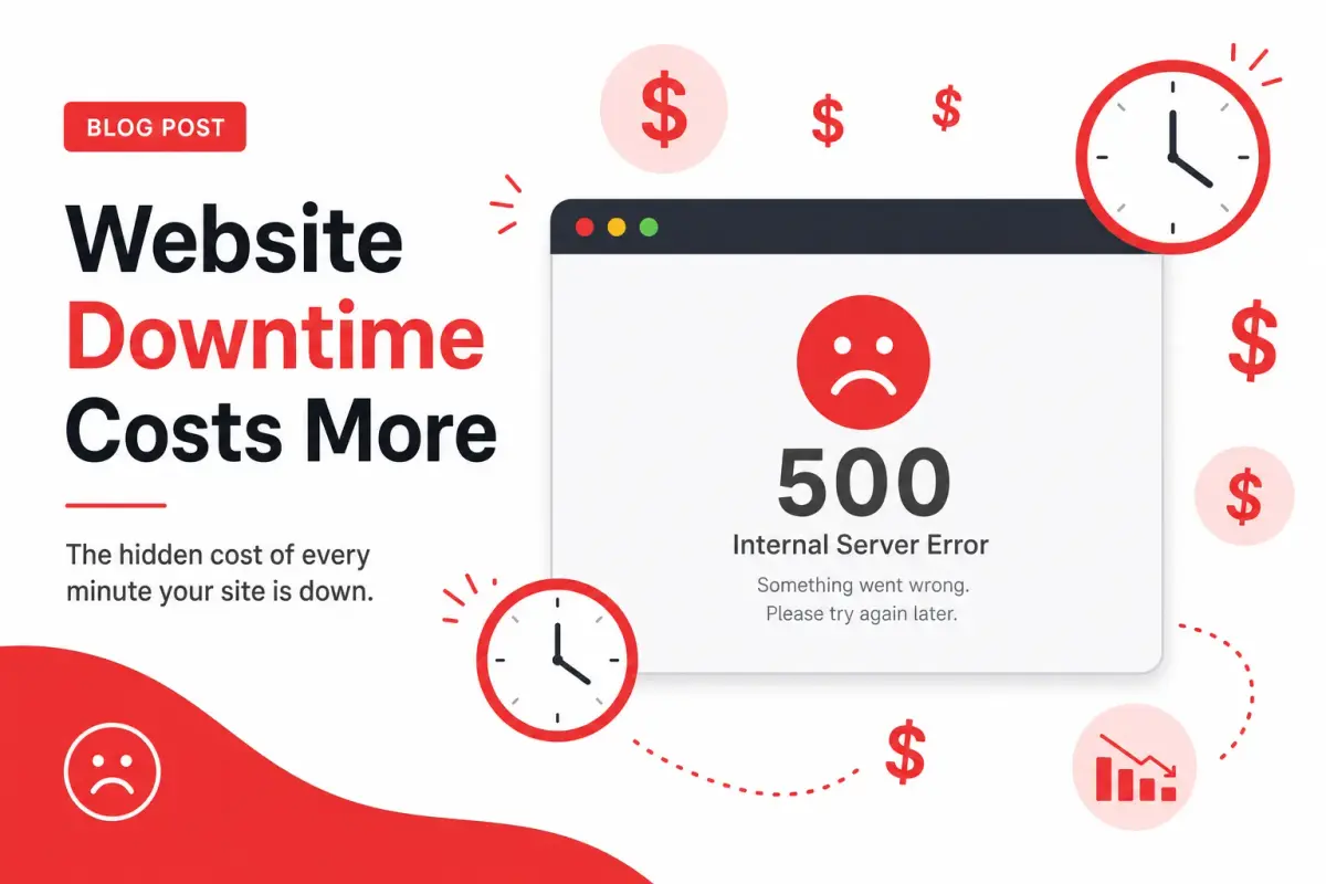 The cost of website downtime